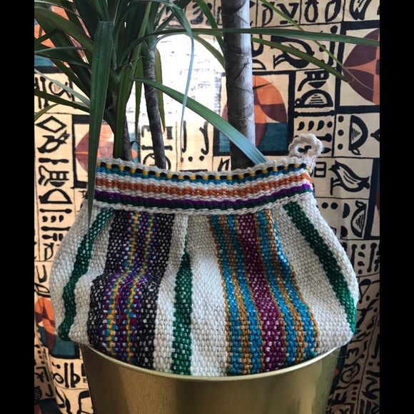 Peruvian Boho Tribal Pouch, Wallet, Make-Up bag - Picture 2 of 2